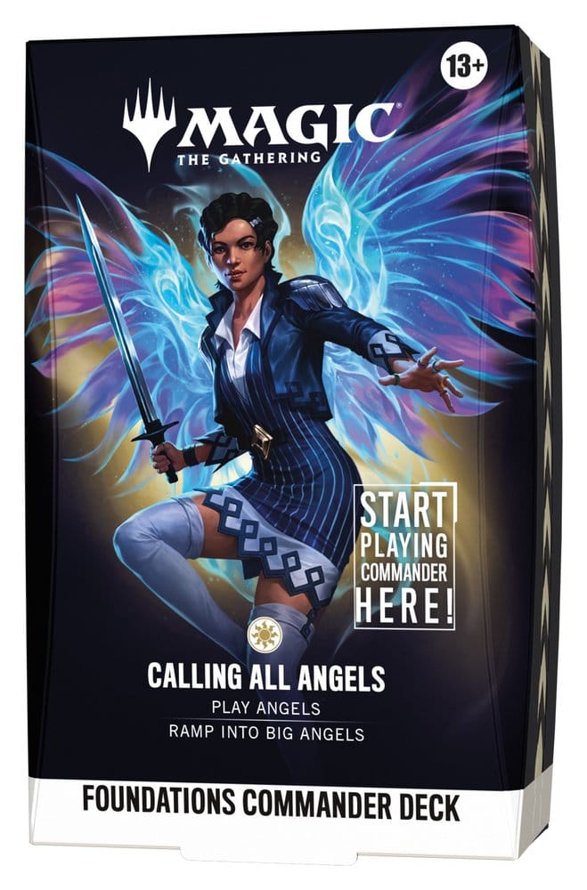 Magic the Gathering Mazos de Commander de Cimientos Caja (5) inglés