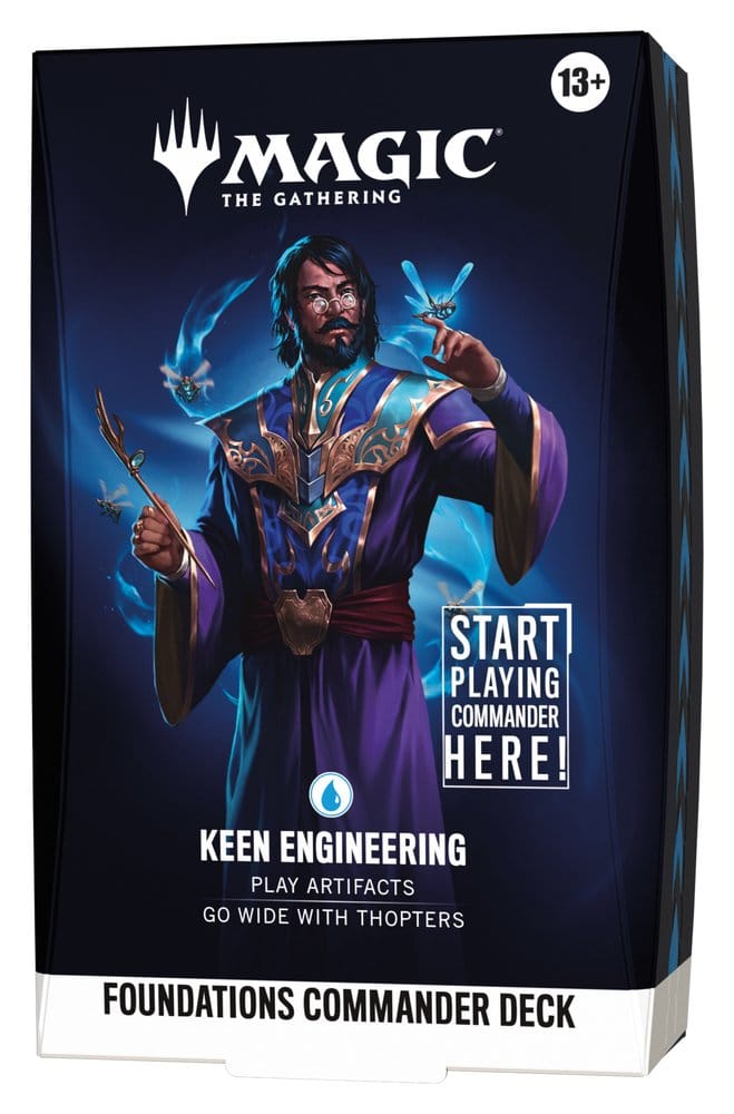 Magic the Gathering Mazos de Commander de Cimientos Caja (5) inglés