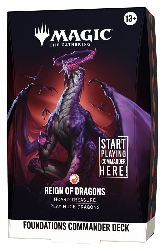 Magic the Gathering Mazos de Commander de Cimientos Caja (5) inglés