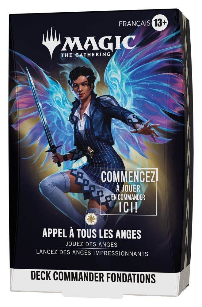 Magic the Gathering Mazos de Commander de Cimientos Caja (5) francés