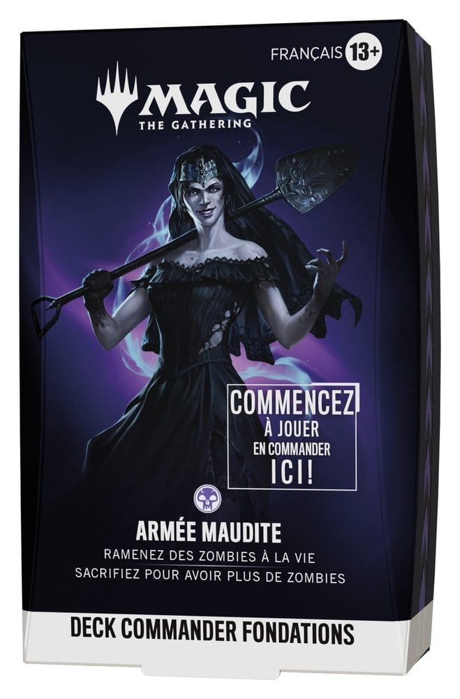 Magic the Gathering Mazos de Commander de Cimientos Caja (5) francés