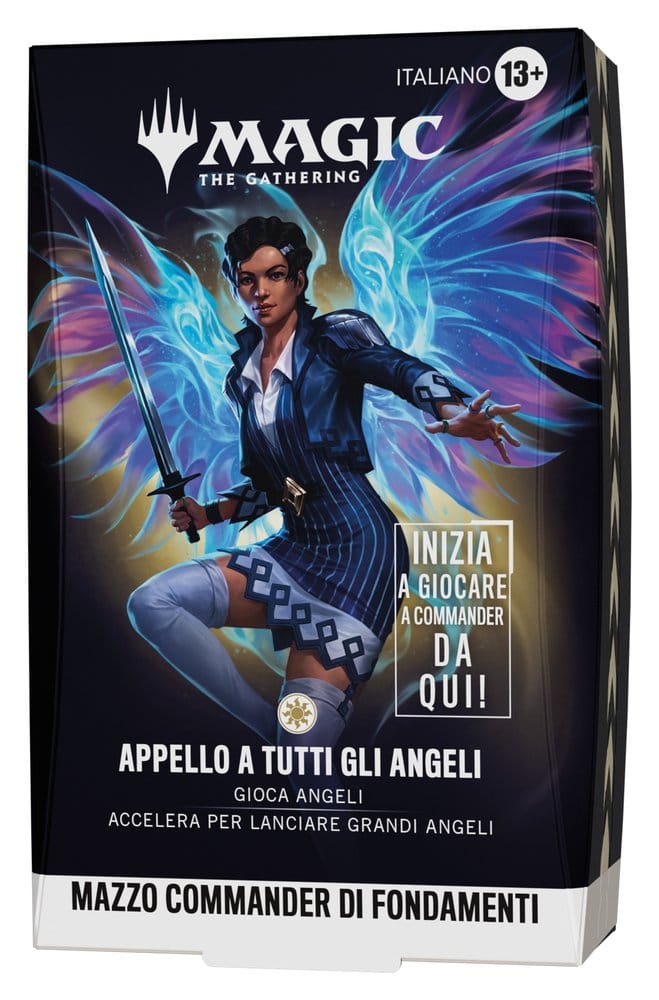 Magic the Gathering Mazos de Commander de Cimientos Caja (5) italiano