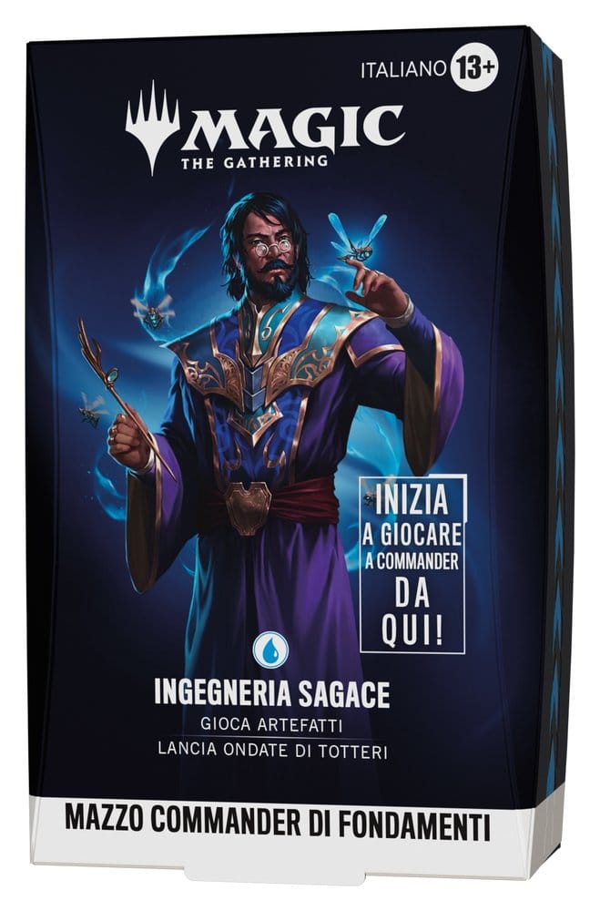 Magic the Gathering Mazos de Commander de Cimientos Caja (5) italiano