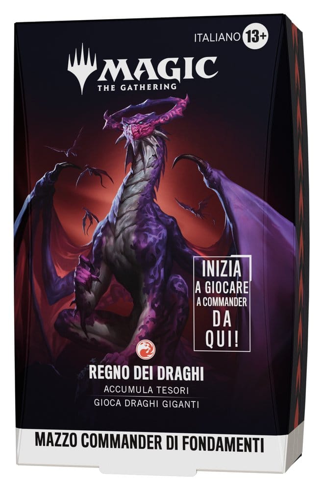 Magic the Gathering Mazos de Commander de Cimientos Caja (5) italiano
