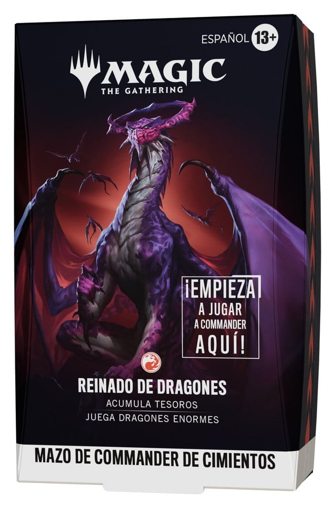 Magic the Gathering Mazos de Commander de Cimientos Caja (5) castellano