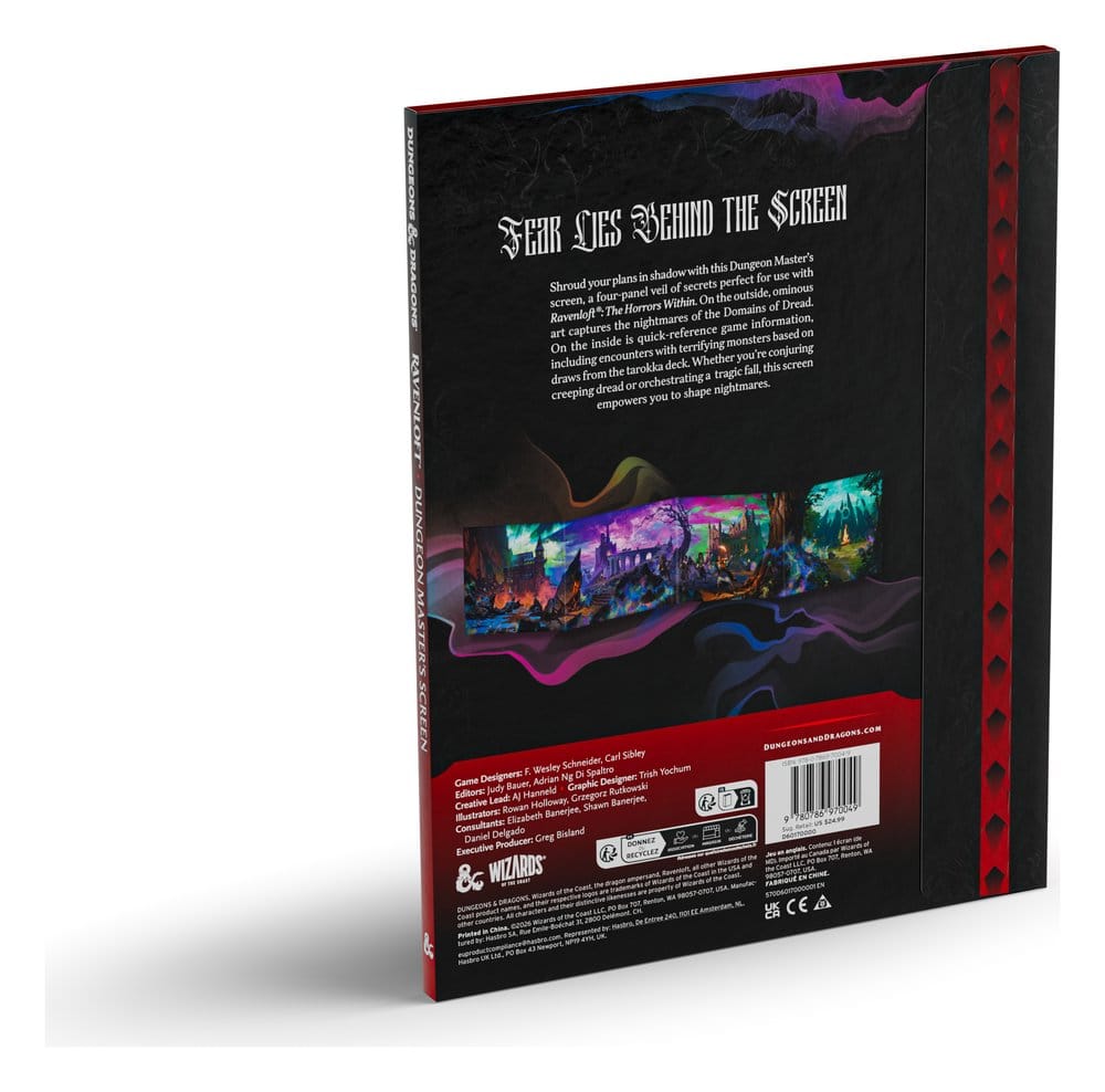 Dungeons & Dragons RPG Ravenloft: The Horrors Within Pantalla del Dungeon Master *Edición Inglés*