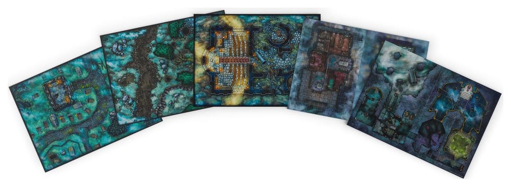 Dungeons & Dragons RPG Ravenloft: The Horrors Within Pack de Mapas *Edición Inglés*