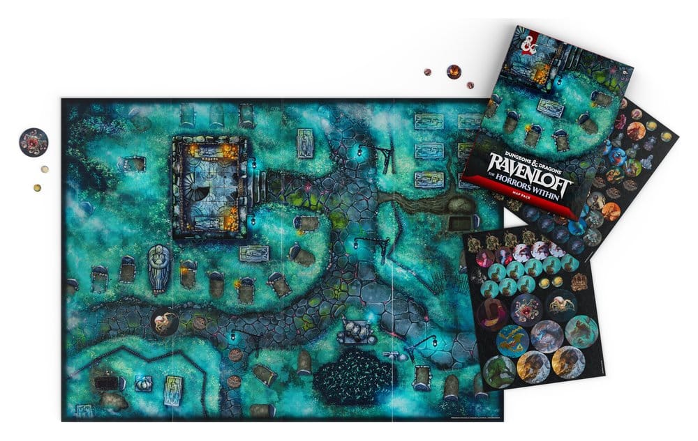 Dungeons & Dragons RPG Ravenloft: The Horrors Within Pack de Mapas *Edición Inglés*