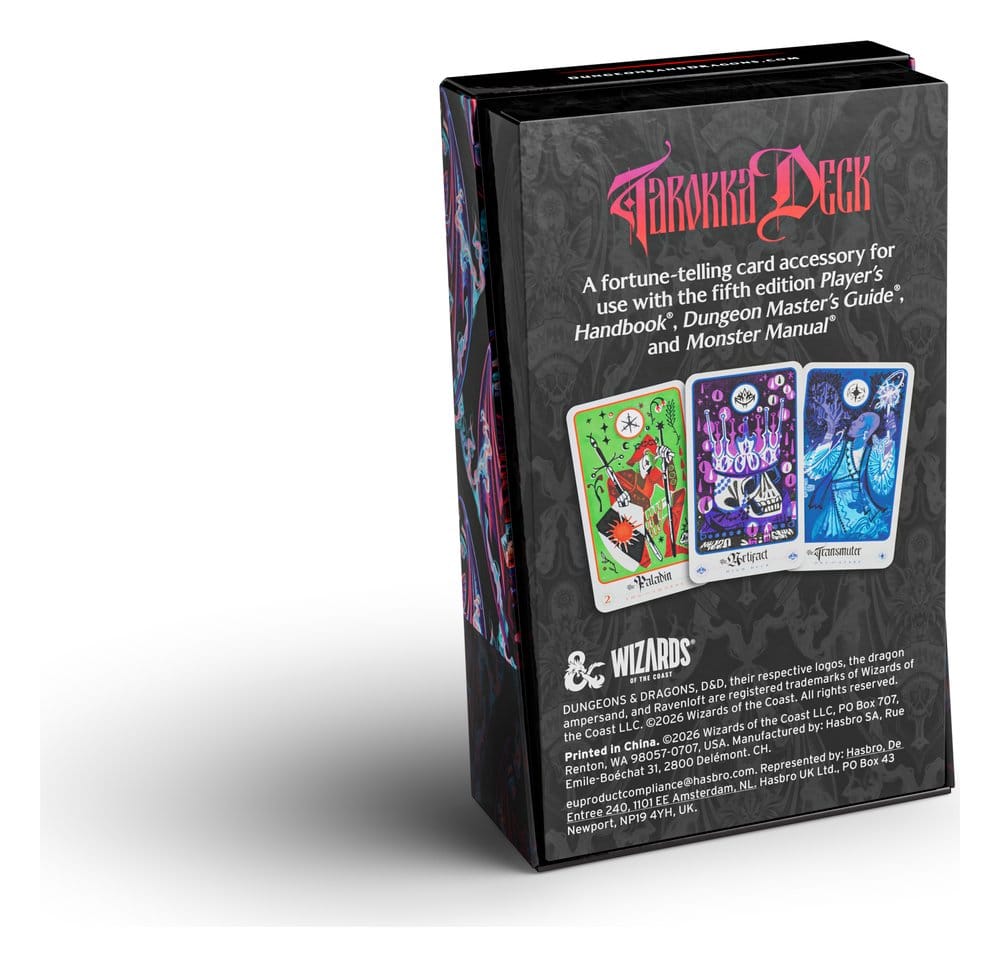 Dungeons & Dragons RPG Ravenloft: The Horrors Within Tarokka Deck *Edición Inglés*