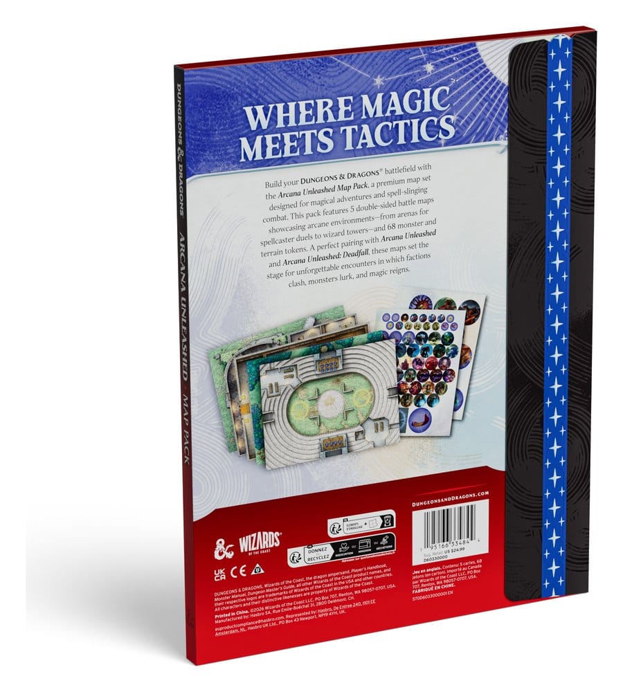 Dungeons & Dragons RPG Arcana Unleashed: Pack de Mapas *Edición Inglés*