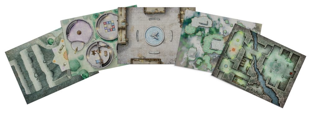 Dungeons & Dragons RPG Arcana Unleashed: Pack de Mapas *Edición Inglés*