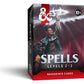 Dungeons & Dragons RPG Tarjetas de Referencia: Hechizos (Niveles 2-3) *Edición Inglés*