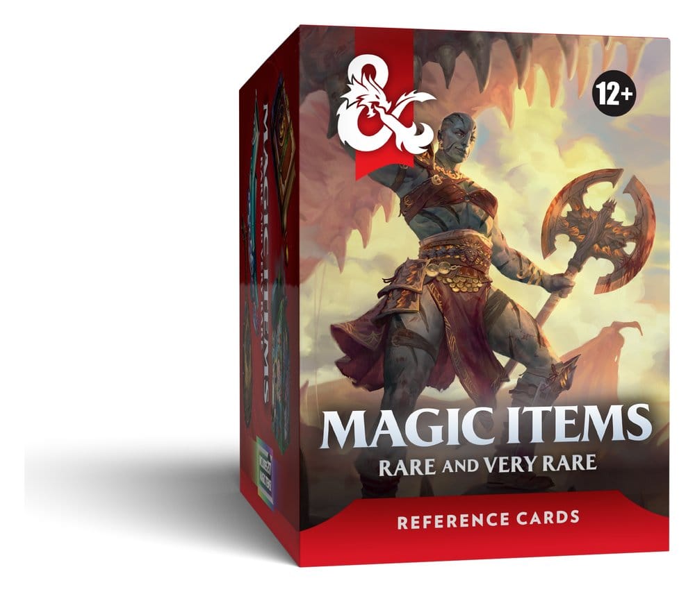 Dungeons & Dragons RPG Cartas de Referencia - Objetos Mágicos (Raros y Muy Raros) *Edición Inglés*