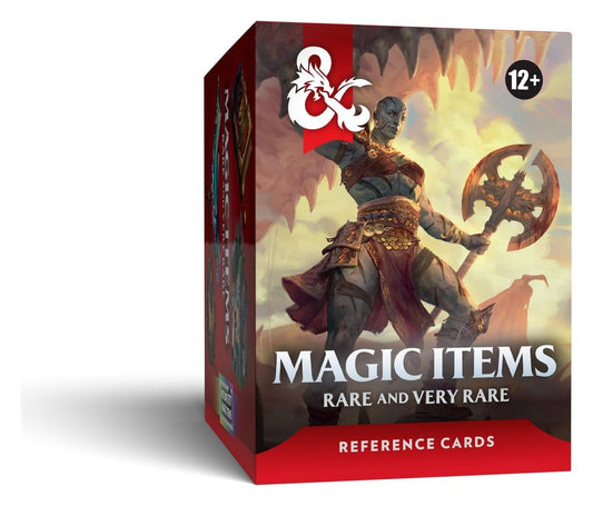 Dungeons & Dragons RPG Cartas de Referencia - Objetos Mágicos (Raros y Muy Raros) *Edición Inglés*