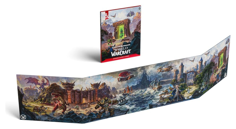 Dungeons & Dragons RPG World of Warcraft Pantalla del Dungeon Master *Edición Inglés*