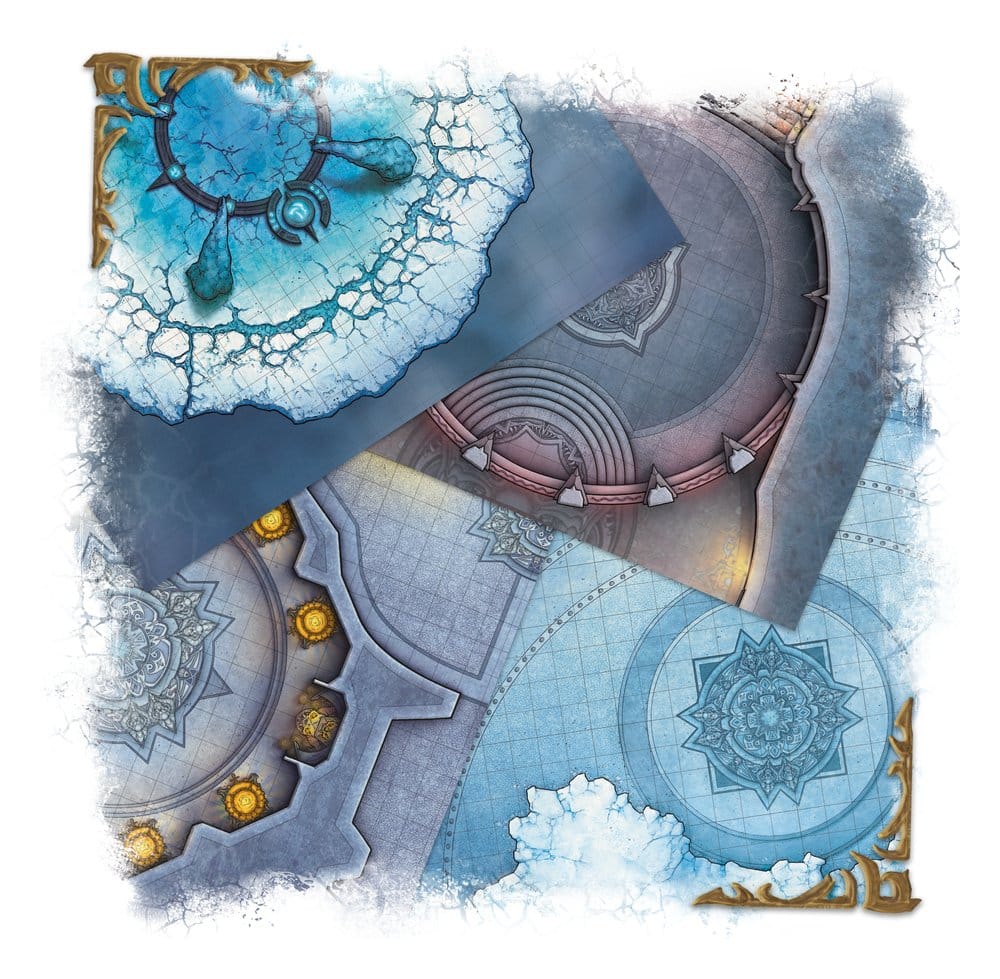 Dungeons & Dragons RPG World of Warcraft: Icecrown Citadel Adventure Pack de Mapas *Edición Inglés*
