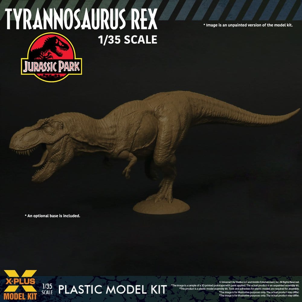 Jurassic Park Kit de Modelo de Plástico Escala 1/35 Tyrannosaurus Rex