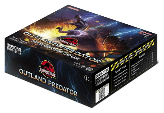 Jurassic Park TCG Outland Predator Caja de Sobres (24) *Edición Inglés*