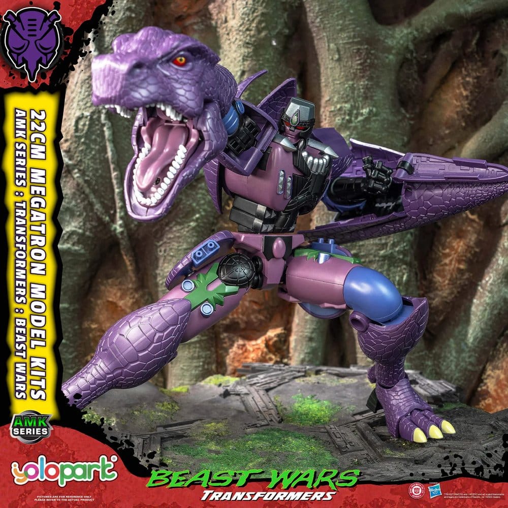 Transformers Maqueta Plastic Model Kit AMK Series Beast Wars Megatron 22 cm