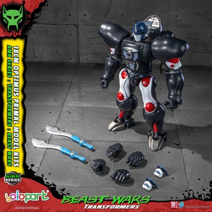 Transformers: Beast Wars Maqueta Plastic Model Kit AMK Series Optimus Primal 18 cm