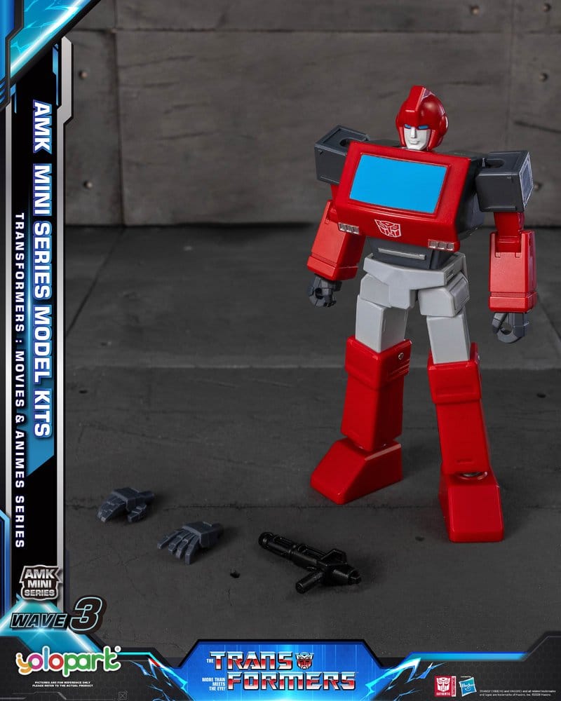 Transformers Generation One Maqueta AMK Mini Series Wave 3 Ironhide G1 11 cm
