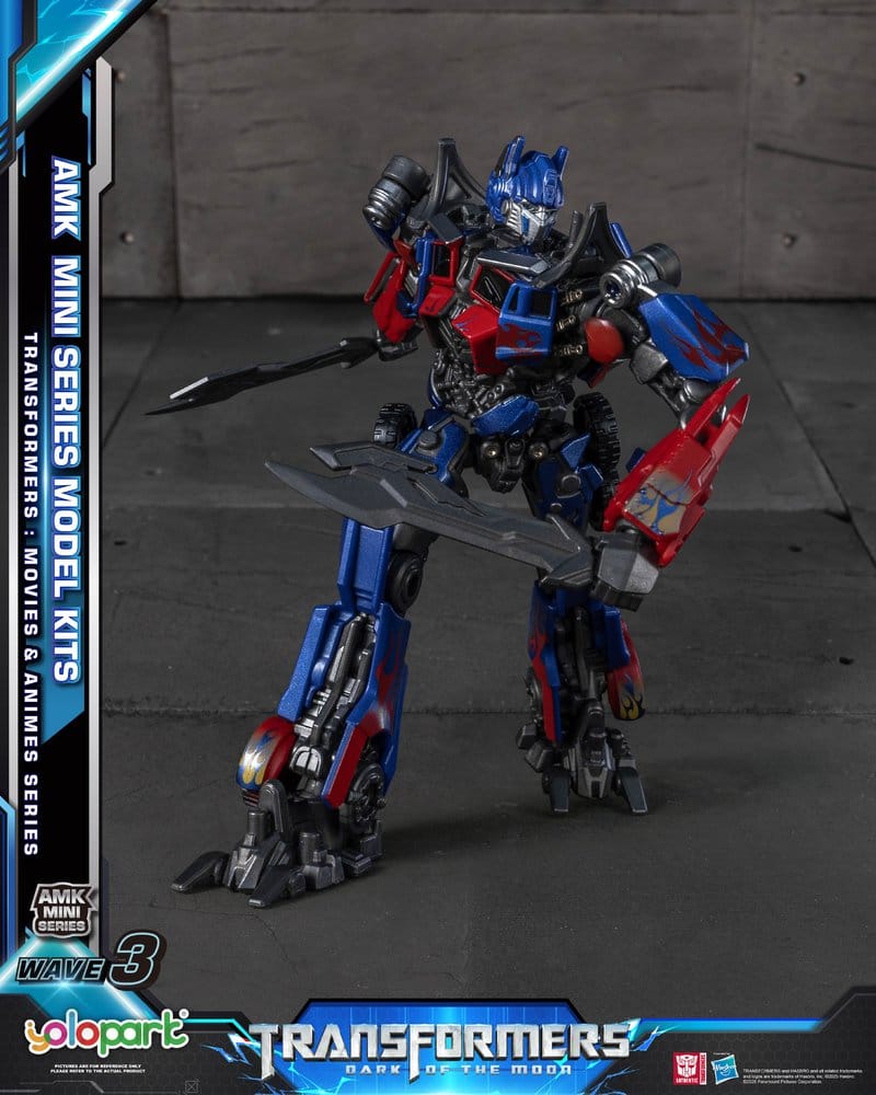 Transformers Generation One Maqueta AMK Mini Series Wave 3 Optimus Prime TF 3 11 cm
