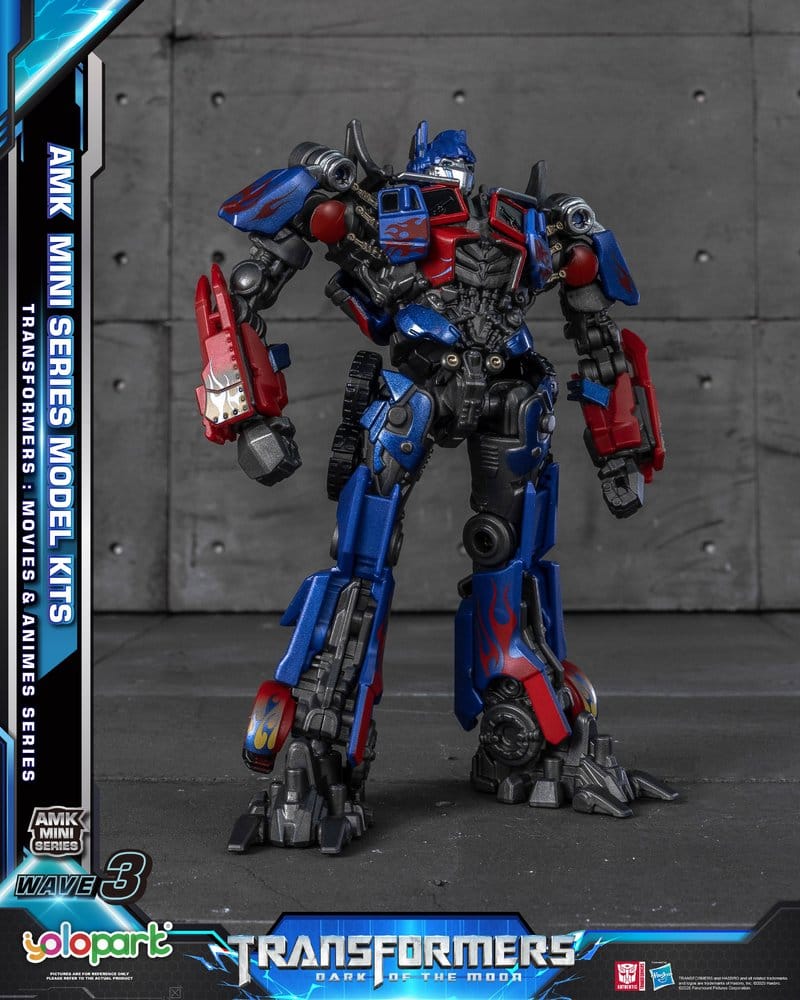 Transformers Generation One Maqueta AMK Mini Series Wave 3 Optimus Prime TF 3 11 cm