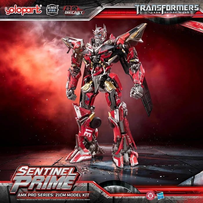 Transformers: Dark of the Moon Maqueta Plastic Model Kit AMK PRO Series Sentinel Prime 21 cm