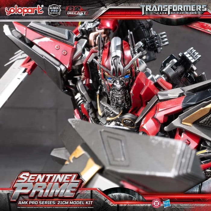 Transformers: Dark of the Moon Maqueta Plastic Model Kit AMK PRO Series Sentinel Prime 21 cm