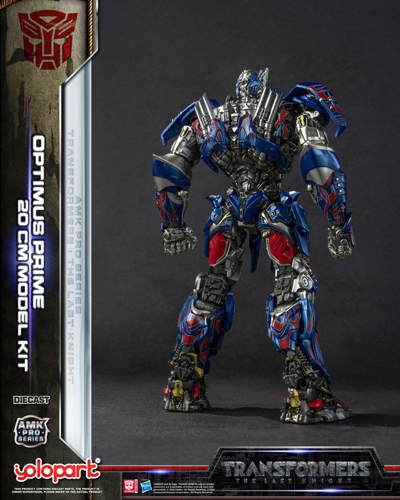 Transformers: The Last Knight Maqueta AMK Pro Series Optimus Prime (Oversea Version) 20 cm - Z POP Toys