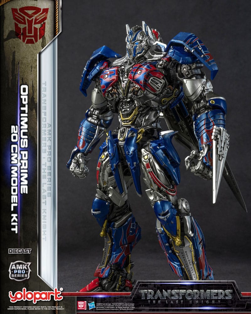 Transformers: The Last Knight Maqueta AMK Pro Series Optimus Prime (Oversea Version) 20 cm - Z POP Toys
