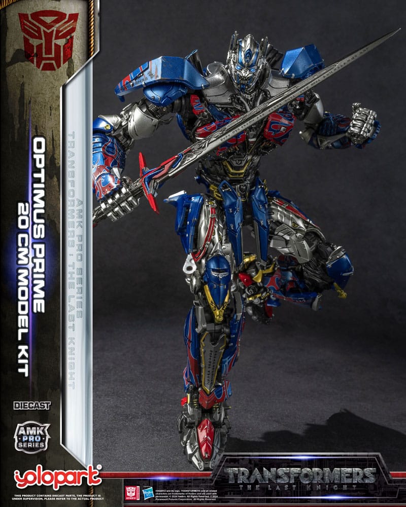 Transformers: The Last Knight Maqueta AMK Pro Series Optimus Prime (Oversea Version) 20 cm - Z POP Toys