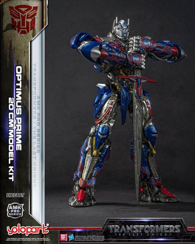 Transformers: The Last Knight Maqueta AMK Pro Series Optimus Prime (Oversea Version) 20 cm - Z POP Toys