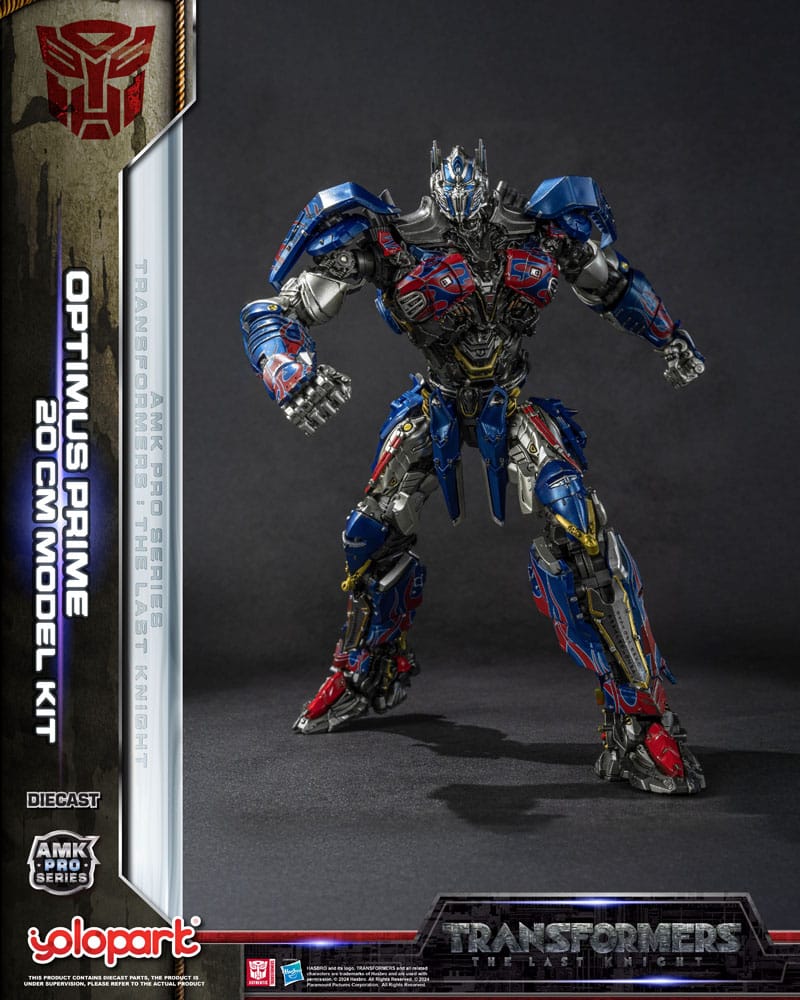 Transformers: The Last Knight Maqueta AMK Pro Series Optimus Prime (Oversea Version) 20 cm - Z POP Toys