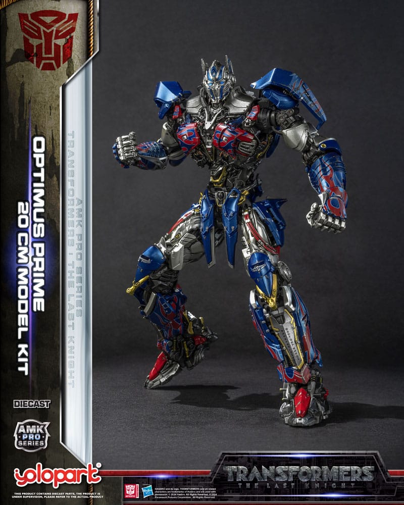 Transformers: The Last Knight Maqueta AMK Pro Series Optimus Prime (Oversea Version) 20 cm - Z POP Toys