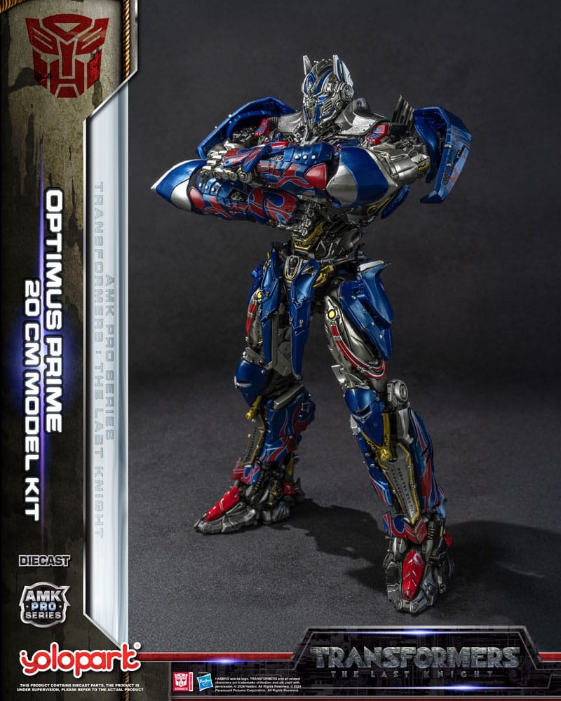 Transformers: The Last Knight Maqueta AMK Pro Series Optimus Prime (Oversea Version) 20 cm - Z POP Toys