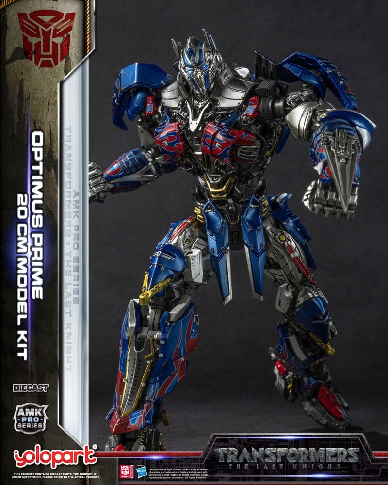 Transformers: The Last Knight Maqueta AMK Pro Series Optimus Prime (Oversea Version) 20 cm - Z POP Toys