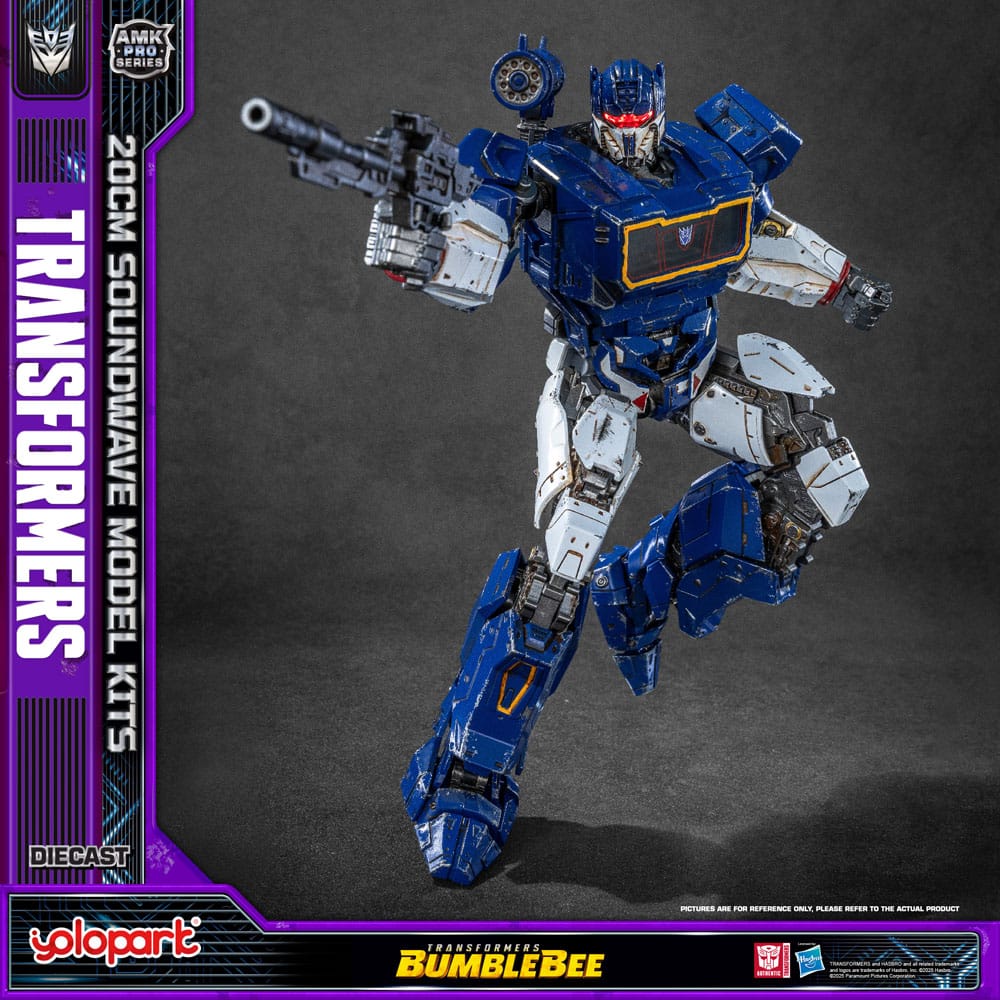 Transformers: Bumblebee Maqueta AMK Pro Series Soundwave (Oversea Version) 20 cm - Z POP Toys