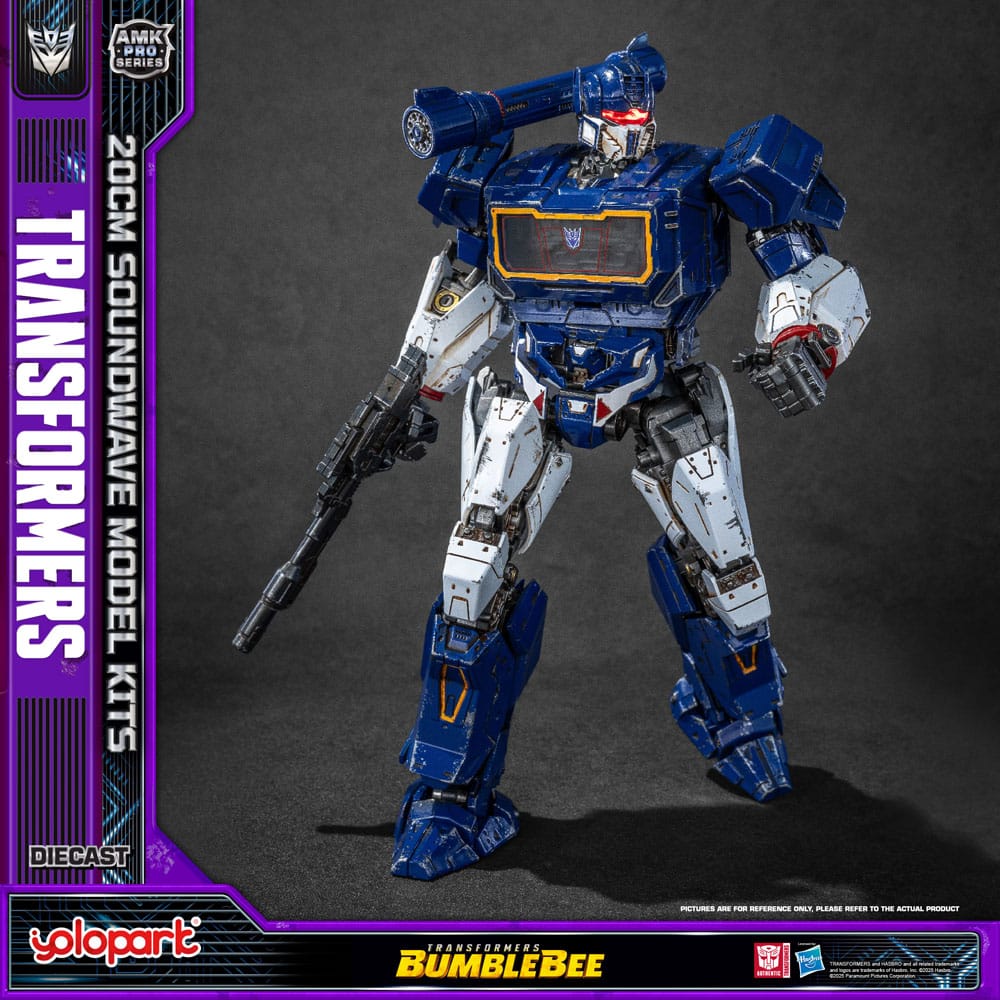Transformers: Bumblebee Maqueta AMK Pro Series Soundwave (Oversea Version) 20 cm - Z POP Toys