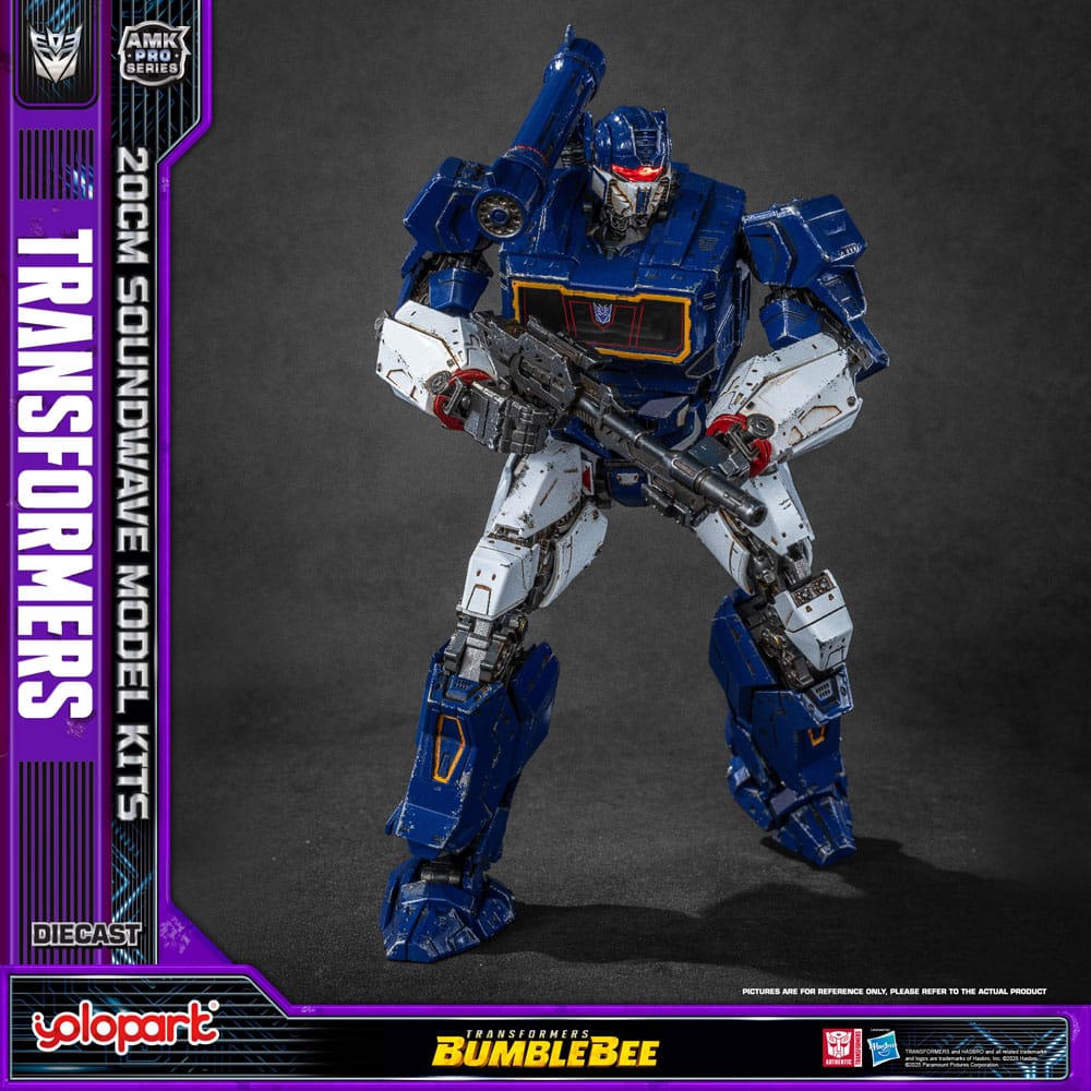 Transformers: Bumblebee Maqueta AMK Pro Series Soundwave (Oversea Version) 20 cm - Z POP Toys