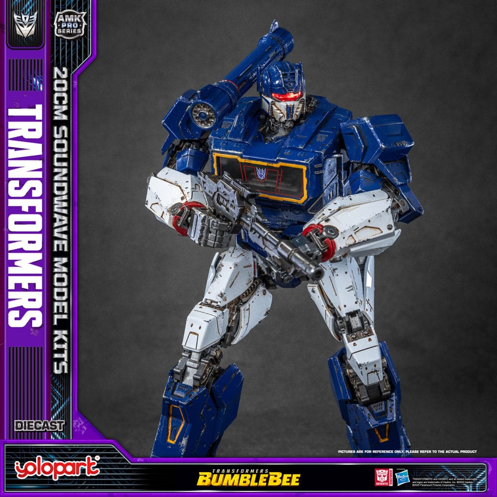 Transformers: Bumblebee Maqueta AMK Pro Series Soundwave (Oversea Version) 20 cm - Z POP Toys