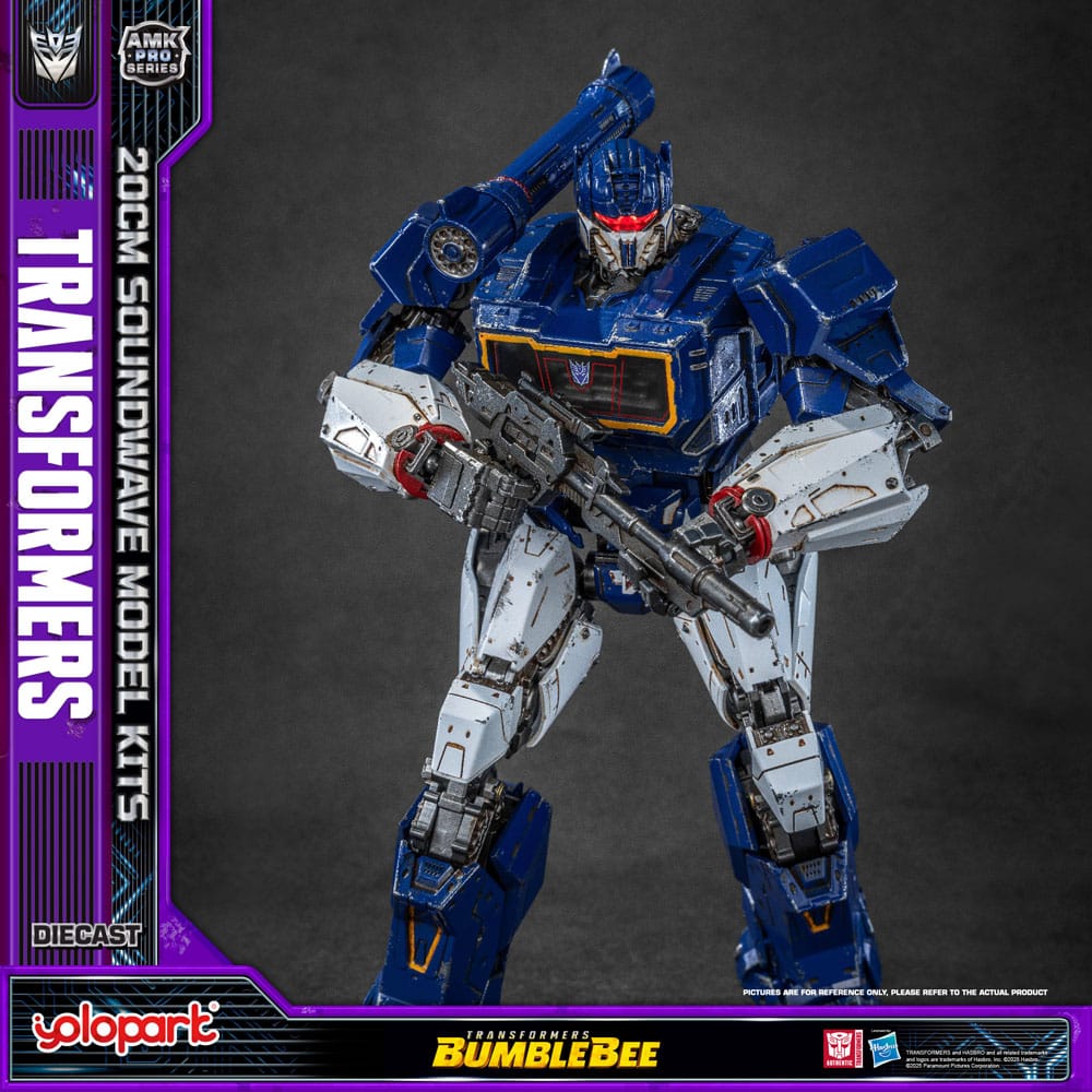 Transformers: Bumblebee Maqueta AMK Pro Series Soundwave (Oversea Version) 20 cm - Z POP Toys
