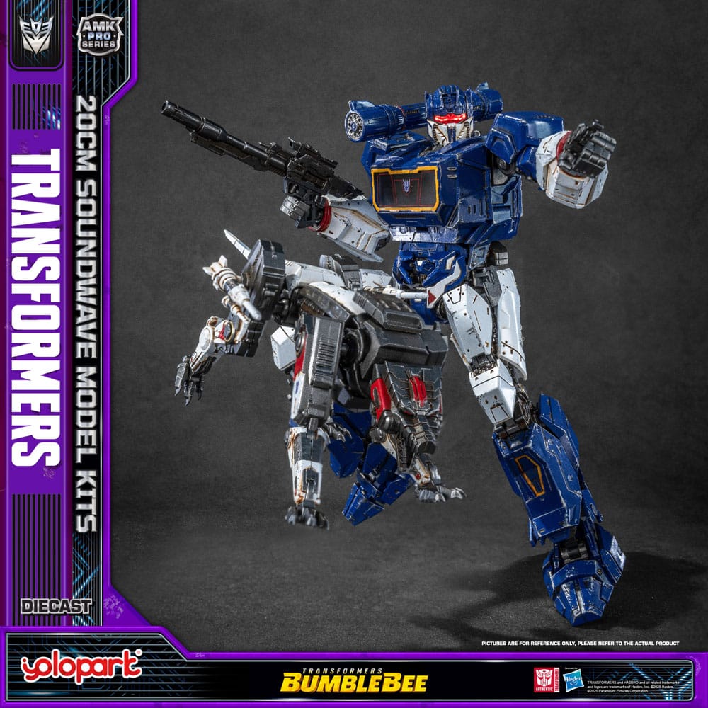 Transformers: Bumblebee Maqueta AMK Pro Series Soundwave (Oversea Version) 20 cm - Z POP Toys