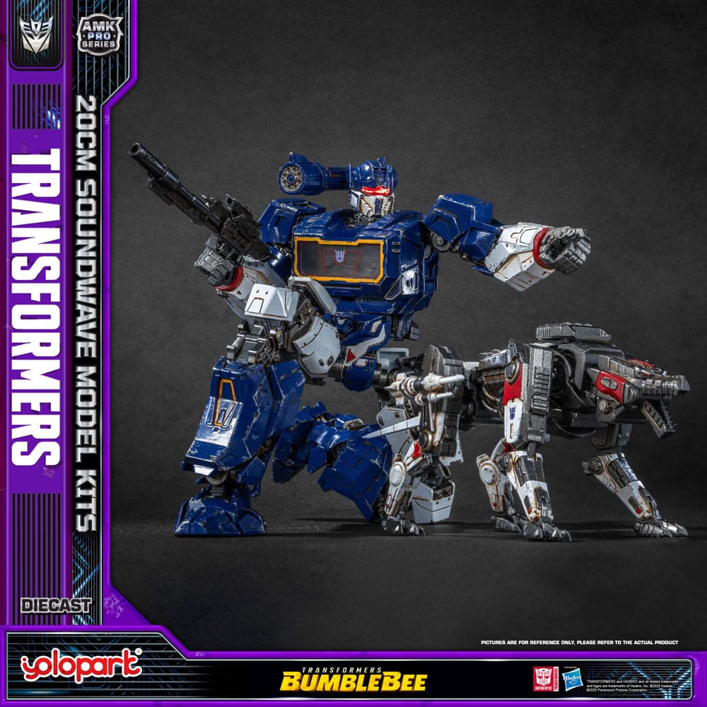 Transformers: Bumblebee Maqueta AMK Pro Series Soundwave (Oversea Version) 20 cm - Z POP Toys