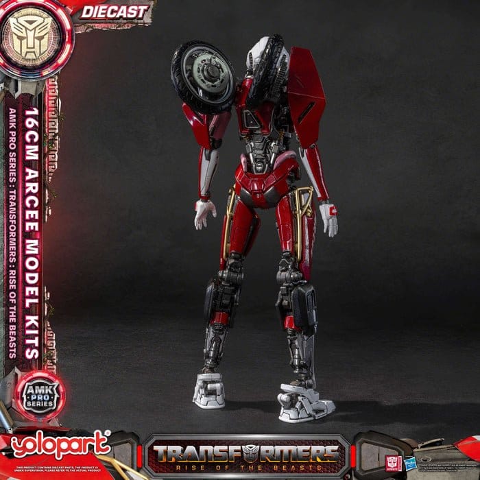 Transformers: Rise of the Beasts Maqueta AMK Pro Series Arcee 15 cm