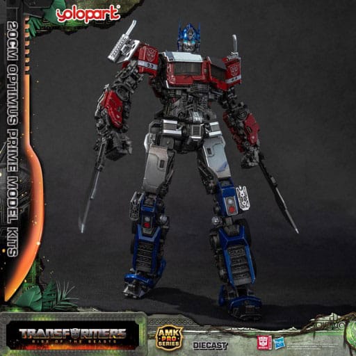 Transformers: Rise of the Beasts Maqueta AMK Pro Series Optimus Prime (Oversea Version) 20 cm