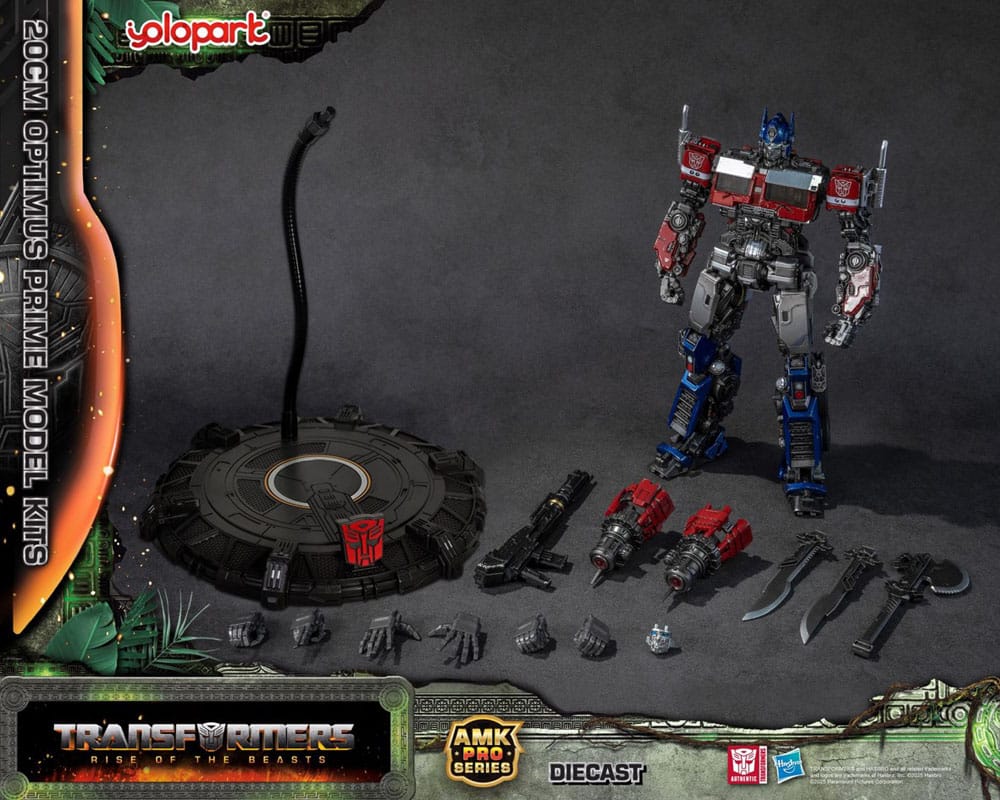 Transformers: Rise of the Beasts Maqueta AMK Pro Series Optimus Prime (Oversea Version) 20 cm