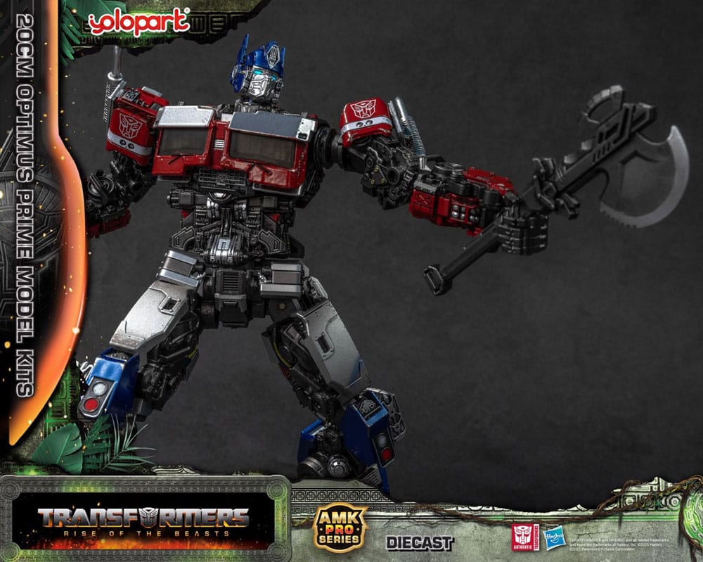 Transformers: Rise of the Beasts Maqueta AMK Pro Series Optimus Prime (Oversea Version) 20 cm