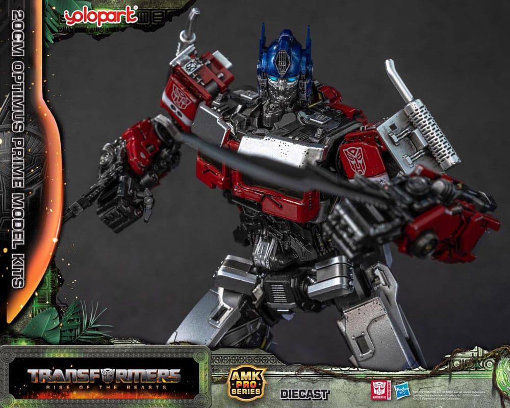 Transformers: Rise of the Beasts Maqueta AMK Pro Series Optimus Prime (Oversea Version) 20 cm