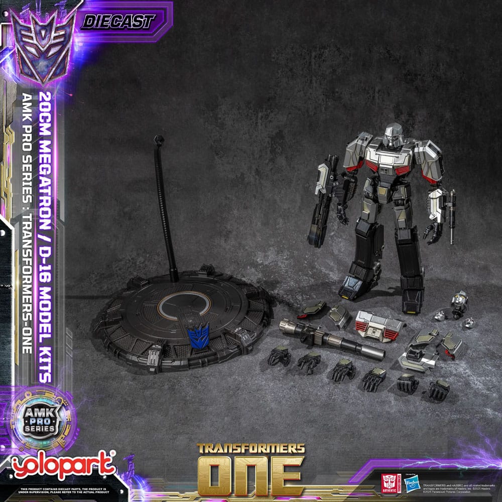 Transformers: Generation One Maqueta AMK Pro Series D-16/Megatron Final Form 20 cm